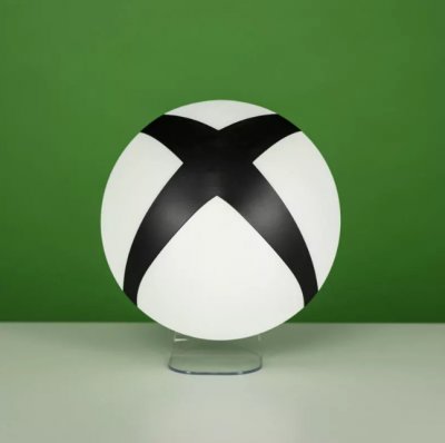 PALADONE  Veilleuse logo Xbox sur standard 20 cm blanc/noir