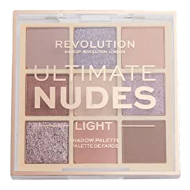 MAKEUP REVOLUTION Palette d'ombres &agrave; paupi&egrave;res Ultimate Nudes Light 