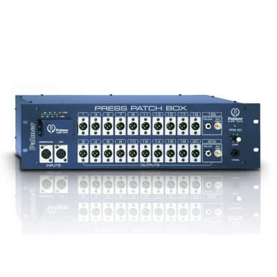 PALMER  20 Channel Stereo Press Patch Box - Nearly New