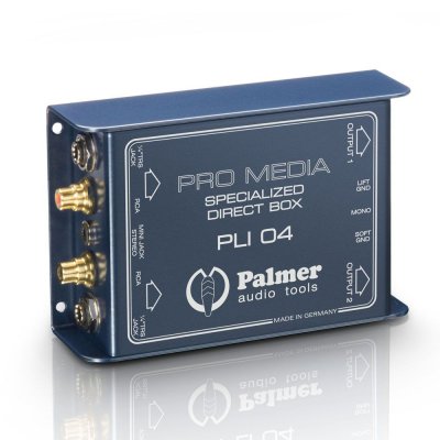 PALMER  PLI 04 Media Bo&icirc;te de direct pour PC et Laptop - Bo&icirc;tes DI