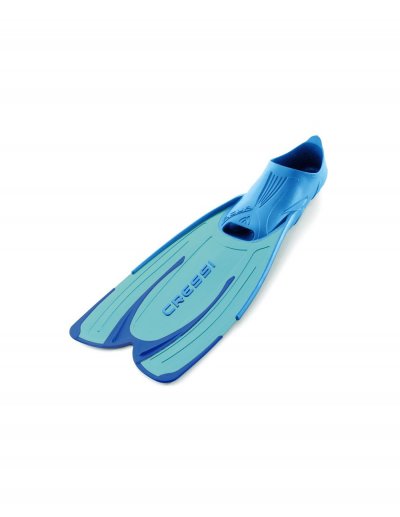 CRESSI Palmes Agua Kid - Couleur - Blanc/Turquoise, Pointure C - 31/32