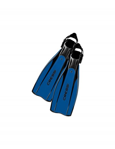 CRESSI Palmes Pro Light  - Couleur - Bleu, Taille - M/L-42/44