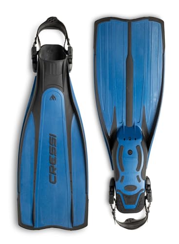 CRESSI Palmes Pro Light  - Couleur - Bleu, Taille - Xs/S-36/38