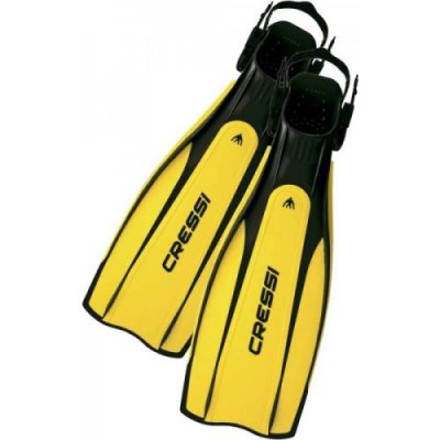 CRESSI Palmes Pro Light  - Couleur - Jaune, Taille - M/L-42/44