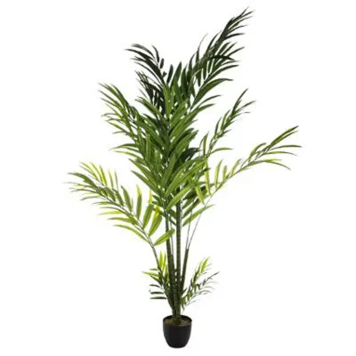 PEGANE Palmier d'arec en poly&eacute;thyl&egrave;ne - h 230 cm 