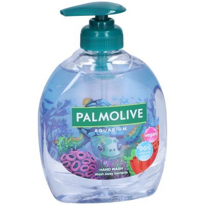PALMOLIVE  Flacon poussoir cr&egrave;me lavante motif Aquarium 300 ml