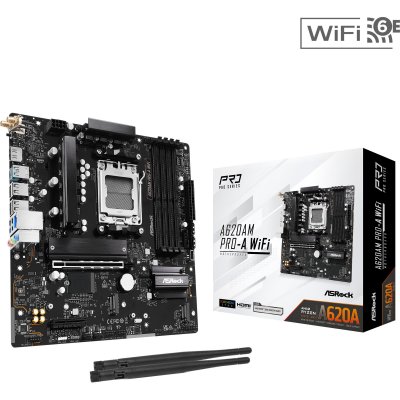 ASROCK Pamatplate  AMD A620A (A620AM PRO-A WIFI)