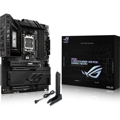 ASUS Pamatplate  ROG CROSSHAIR X870E DARK HERO Black (90MB1NT0-M0EAY0)