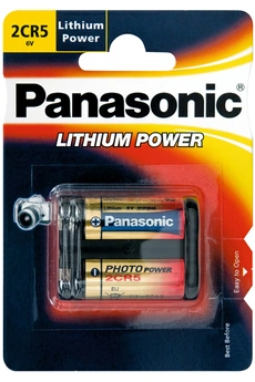 PANASONIC  2CR5 1 PILE 6V LITHIUM