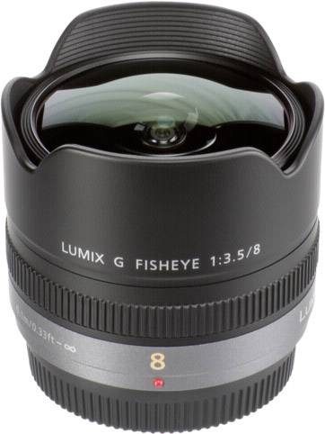 PANASONIC  8mm Fisheye f/3.5 Micro 4/3