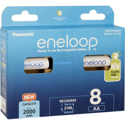 PANASONIC  eneloop BK-3MCDE/8BE, Batterie