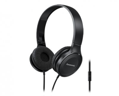 PANASONIC  HF100M Casque st&eacute;r&eacute;o compact avec micro Noir