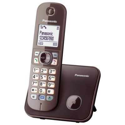 PANASONIC  Kx-tg6811ga Wireless Landline Phone Argent&eacute;