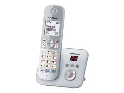 PANASONIC  Kx-tg6821gs Wireless Landline Phone Argent&eacute;