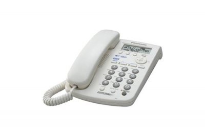 PANASONIC  KX-TSC11EX - T&eacute;l&eacute;phone filaire avec ID d'appelant - blanc 