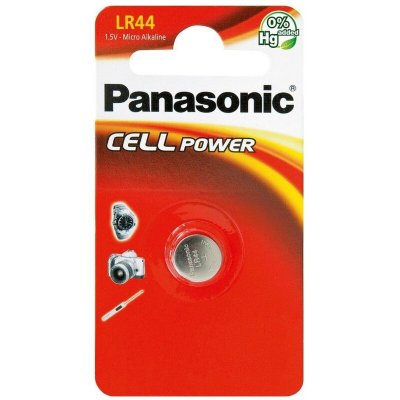 PANASONIC  LR44L/1BP - Batterie LR44 - Alcaline - 120 mAh 