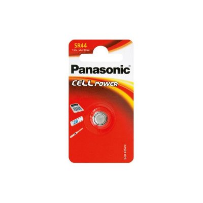 PANASONIC  Pile SR44 / V76PX / 303 / 357  Oxyde d'Argent 1,55V