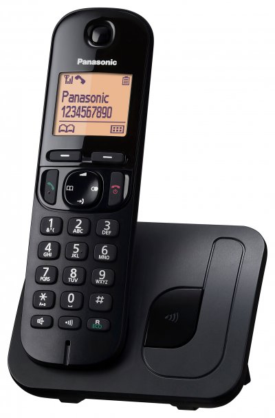 PANASONIC  t&eacute;l&eacute;phone DECT solo noir sans r&eacute;pondeur