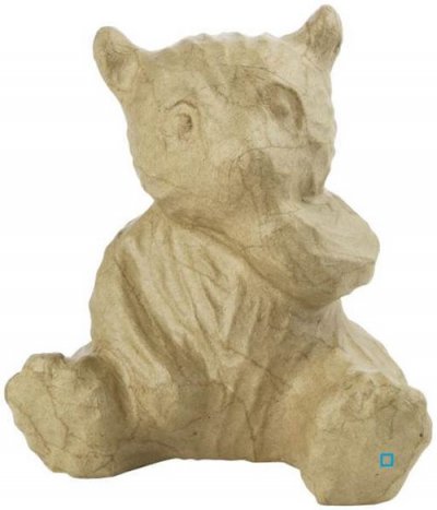  Panda - 15cm - Papier m&acirc;ch&eacute;