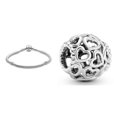 PANDORA  Femme Argent Bracelets charms - 590702HV-19