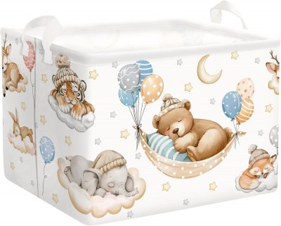 Panier &Agrave; Linge Pliable Ours 36 L