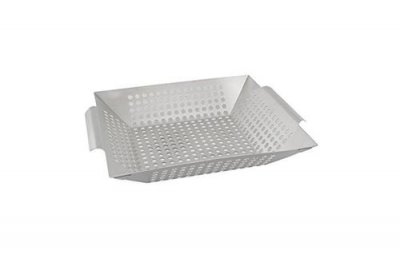 GENERIQUE Panier acier inoxydable l&eacute;gumes barbecue GOURMET