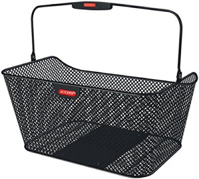 KLICKFIX Panier arriere pour porte bagage racktime  city basket noir