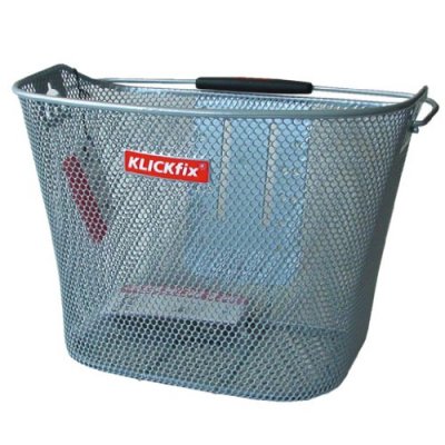 KLICKFIX Panier Avant Maille &Eacute;troite Avec Adaptateur  16l