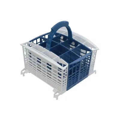 ARISTON Panier couverts 'bleu satin' avec acces.amovibles pour lave vaisselle 