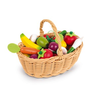 JANOD Panier de 24 Fruits et L&eacute;gumes 