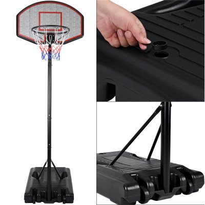 NO BRAND Panier de basket mobile hauteur max. 310 cm