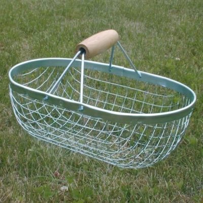 MASY Panier de r&eacute;colte - galvanis&eacute; - 7 l - 