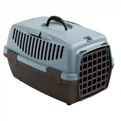 STEFANPLAST Panier de transport gulliver bleu et gris 460 x 300 x 280 828501