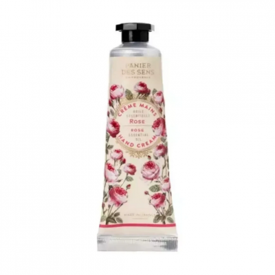 PANIER DES SENS  Cr&egrave;me mains Hydratante Rose - Made in France - 30ml