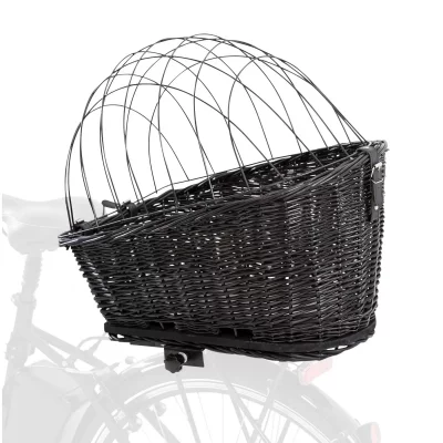TRIXIE Panier pour v&eacute;lo avec grille  pour chien - L 55 x l 35 x H 49 cm