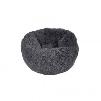 LOVE STORY Panier rond et apaisant - Anthracite - &Oslash;55 x 25 cm
