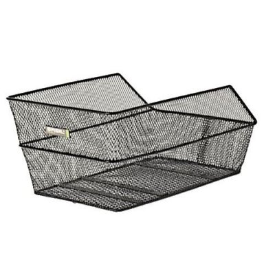 BASIL Panier V&eacute;lo  Cento en acier noir pour porte bagage