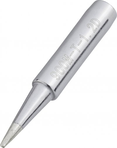 TOOLCRAFT Panne de fer &agrave; souder forme de burin Taille de la panne 1.2 mm Longueur de la panne 17 mm Contenu