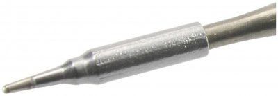 JBC Panne de fer &agrave; souder forme de burin Taille de la panne 1 mm Contenu