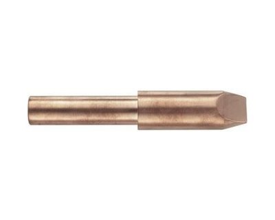 TOOLCRAFT Panne de fer &agrave; souder forme de burin Taille de la panne 25.5 mm Contenu