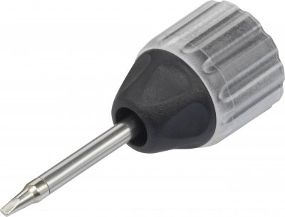 TOOLCRAFT Panne de fer &agrave; souder pointe fine TO-6326121 Taille de la panne 3.7 mm Longueur de la panne 30 mm