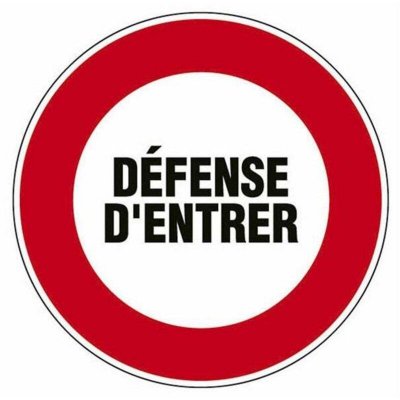 NOVAP Panneau D&eacute;fense d'entrer - Rigide &Oslash;180mm - 4040042