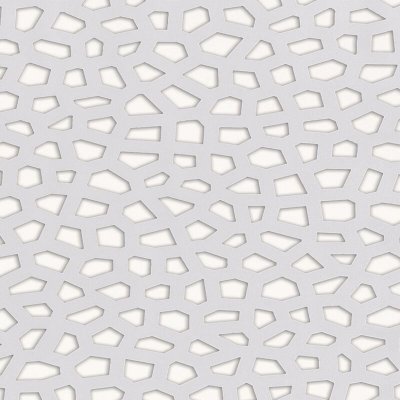 NORTENE Panneaux Celosia Mosaic 1x2m.  1x2 m. Couleur blanche