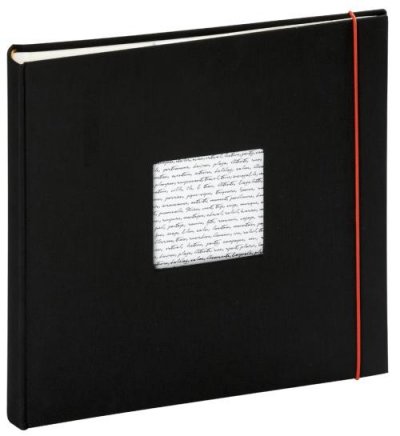 PANODIA  271024 Linea Album Photo 60 Pages Traditionnel Noir 30 X 30 Cm