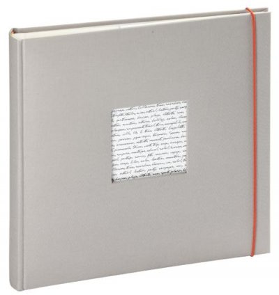 PANODIA  Album photo traditionnel Linea - 60 pages - 30 x 30 cm - Gris