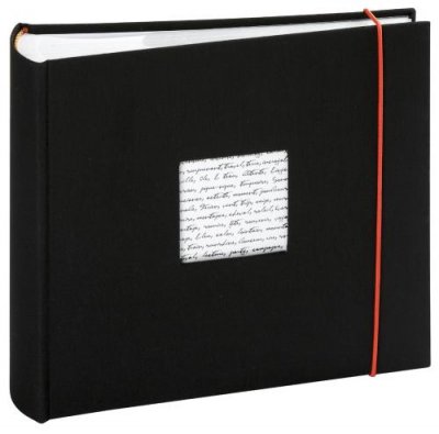 PANODIA  Album photos pochettes Linea - 200 vues - 11,5 x 15 cm - Noir