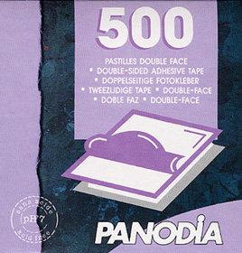 PANODIA  - Bo&icirc;te de 500 pastilles adh&eacute;sives double-face