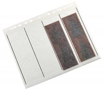 PANODIA  Xtal120 25 Feuillets Pergamine Pour Negatifs 4 Bandes