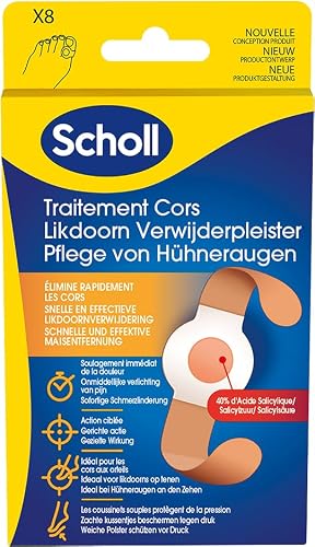 DR SCHOLL S Pansements Traitement Pour Les Cors Scholl - La Bo&icirc;te De 8 Pansements