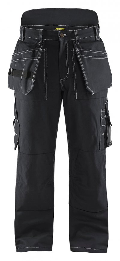 BLAKLADER Pantalon artisan doubl&eacute; noir T54 BL&Aring;KL&Auml;DER 151513709900C60